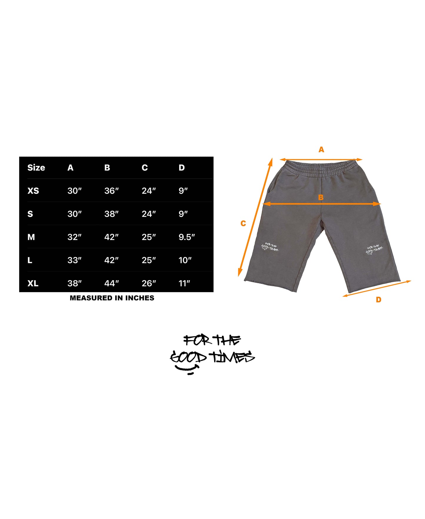 FTGT SWEATSHORTS