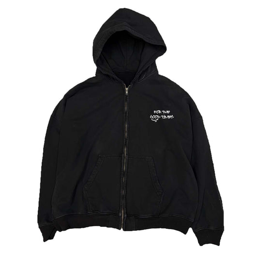 Black FTGT Zip-up